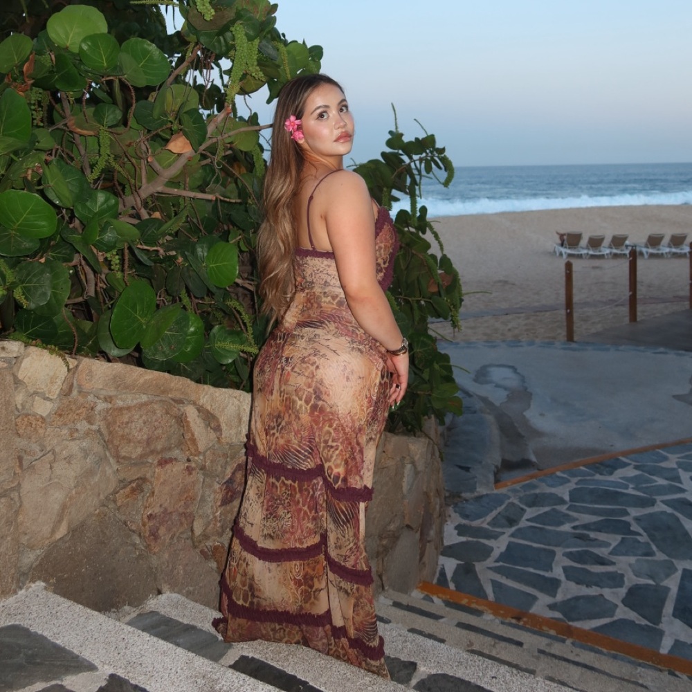 Jaded London Purple Pink Fatale Dress - Picture 6 of 8